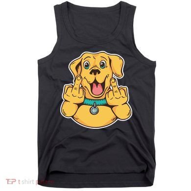 Middle Finger Dog Tank Top