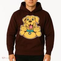 Middle Finger Dog Hoodie thumb 2