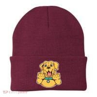 Middle Finger Dog Beanie thumb 0