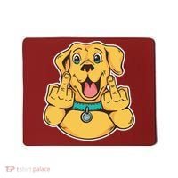 Middle Finger Dog Mousepad thumb 0