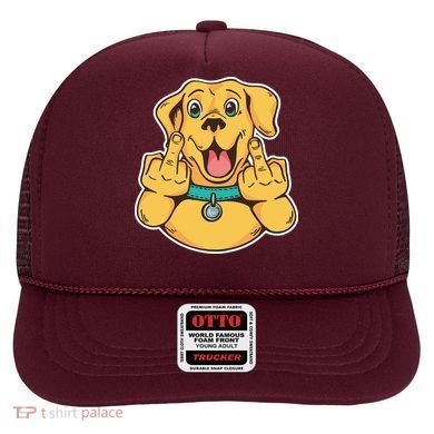 Middle Finger Dog Hat