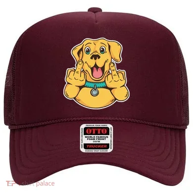 Middle Finger Dog Hat
