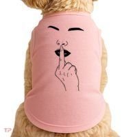 Middle Finger Lips Doggie Tank thumb 0