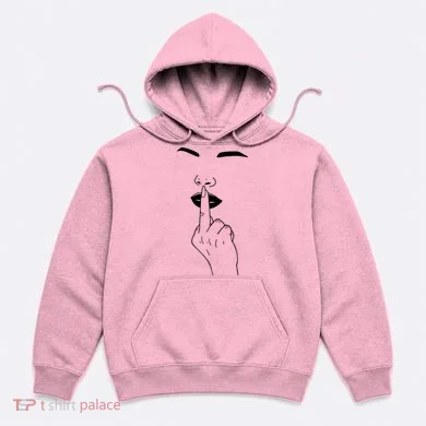 Middle Finger Lips Hoodie