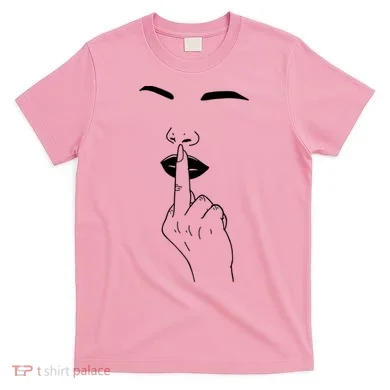 Middle Finger Lips T-Shirt