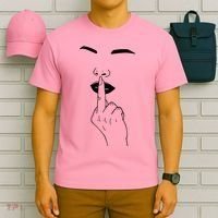 Middle Finger Lips T-Shirt thumb 6