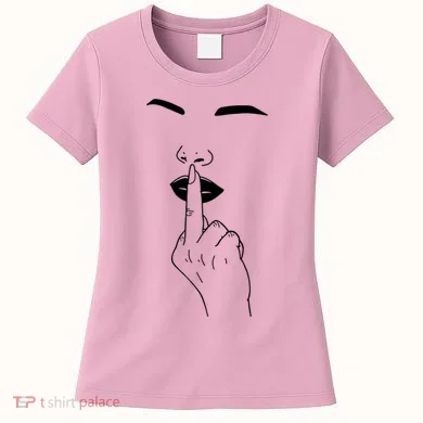 Middle Finger Lips Women's T-Shirt