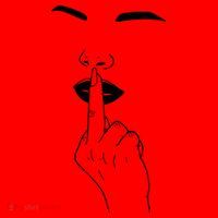 Middle Finger Lips Santa Hat thumb 1