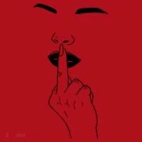 Middle Finger Lips Christmas Stocking thumb 1