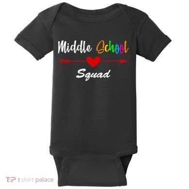 Middle School Squad Baby Bodysuit
