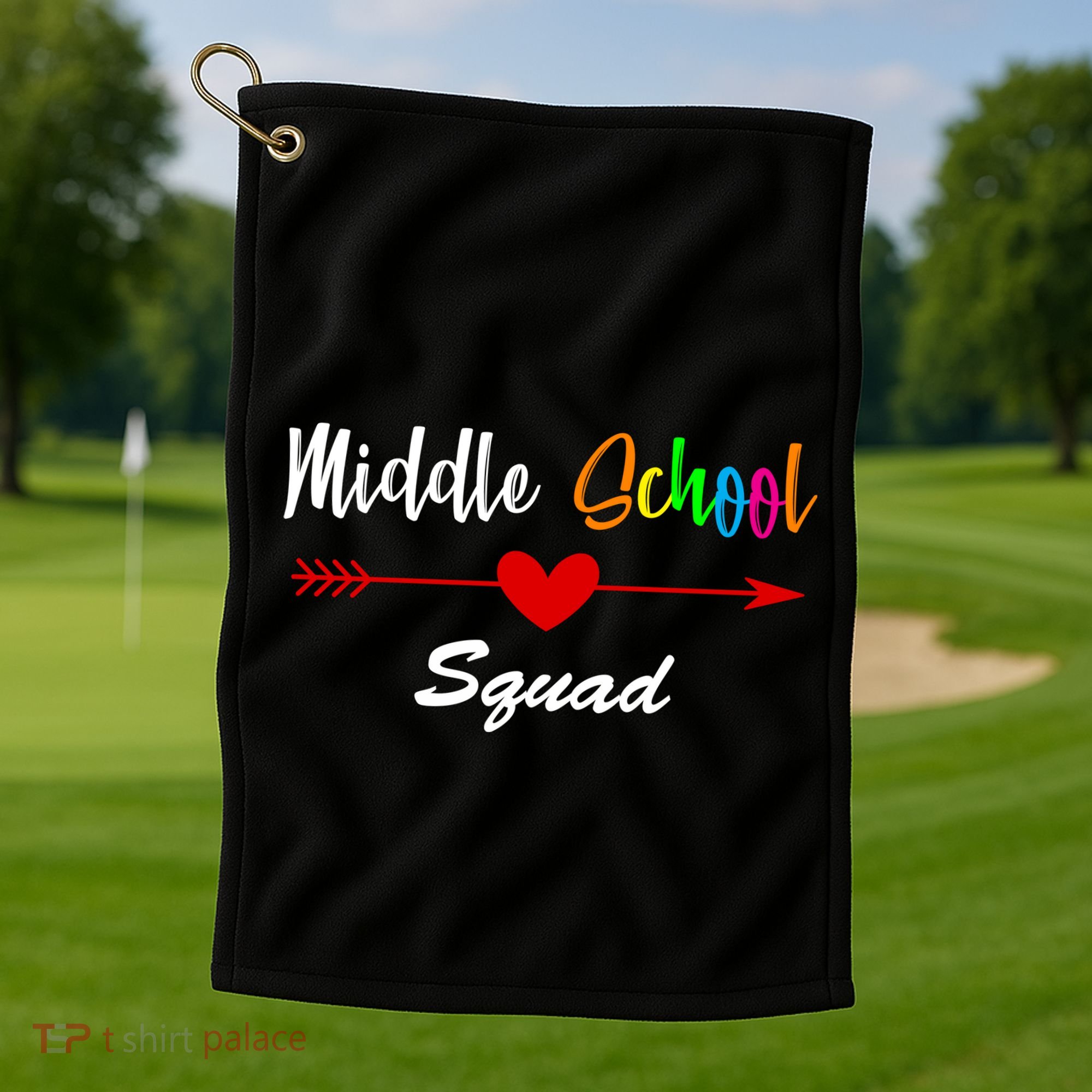 Middle School Squad Golf Towel