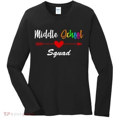 Middle School Squad Women's Long Sleeve Shirt