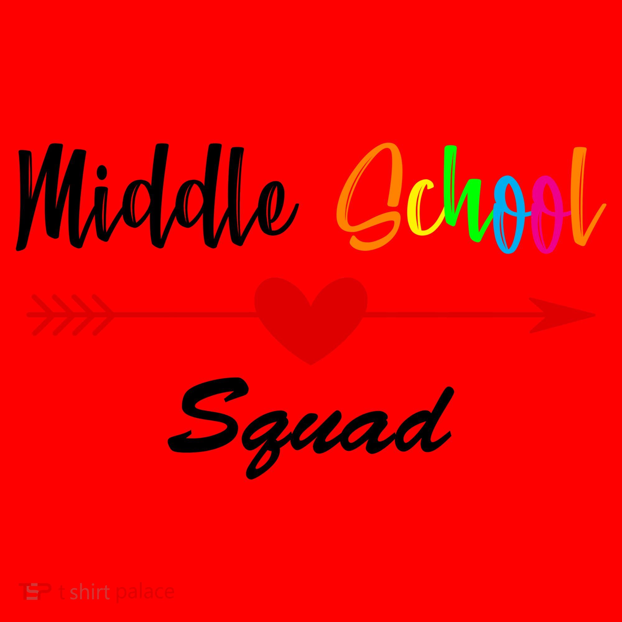 Middle School Squad Santa Hat