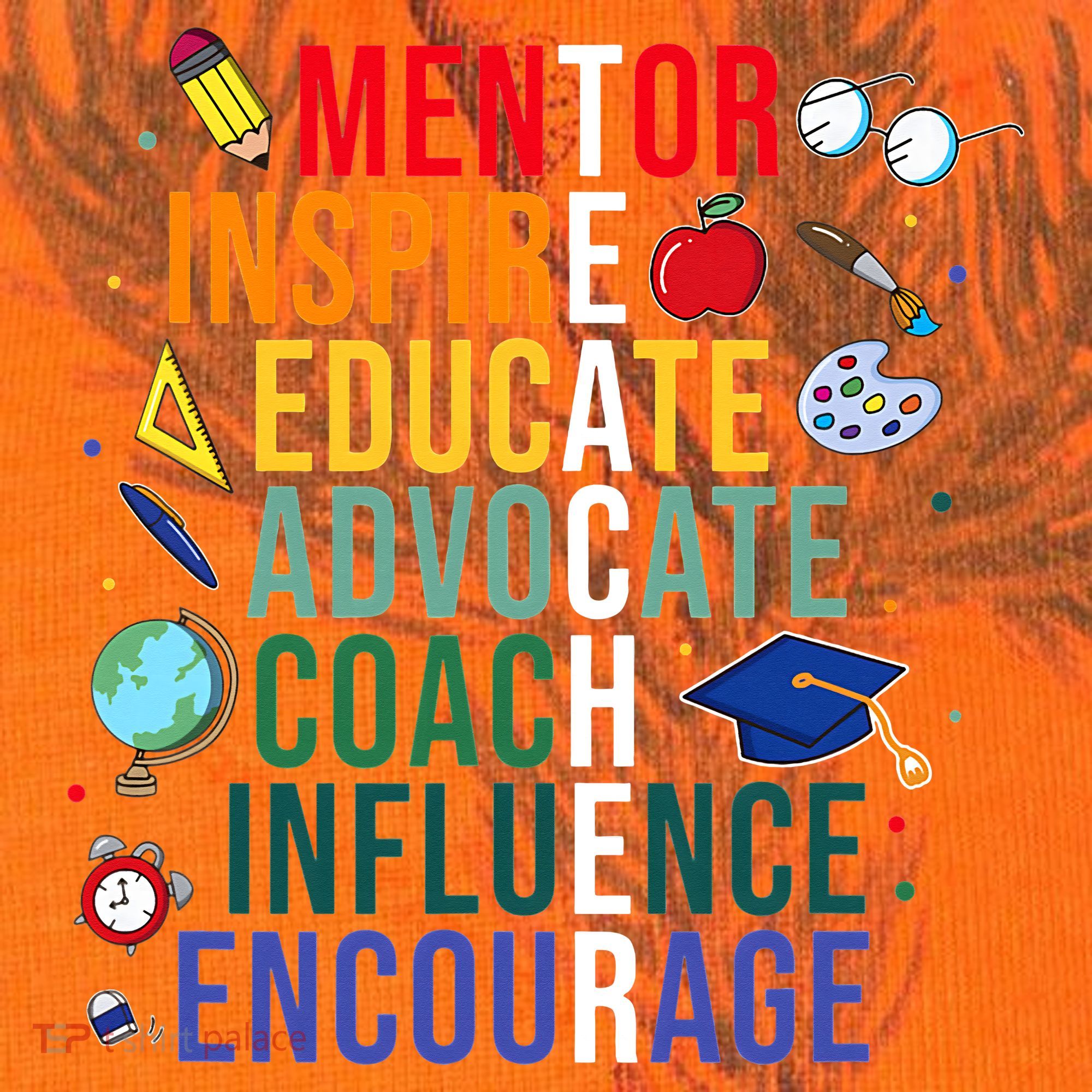 Mentor Inspire Educate Inspired Teacher Life Back To School Kati Licensed 12" Camo Cuffed Beanie