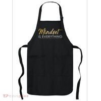 Mindset Is Everything Positive Quote Apron thumb 0