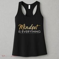 Mindset Is Everything Positive Quote Women's Tank Top thumb 3