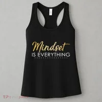 Mindset Is Everything Positive Quote Women's Tank Top thumb 3