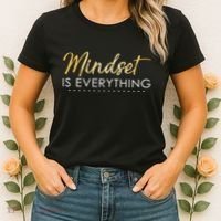 Mindset Is Everything Positive Quote Women's T-Shirt thumb 2