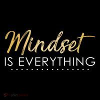 Mindset Is Everything Positive Quote Kids T-Shirt thumb 4