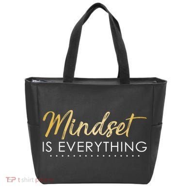 Mindset Is Everything Positive Quote Tote Bag