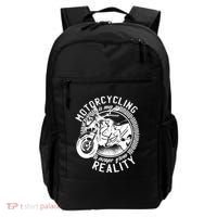 Motorcycling Is Escape From Reality Backpack thumb 0