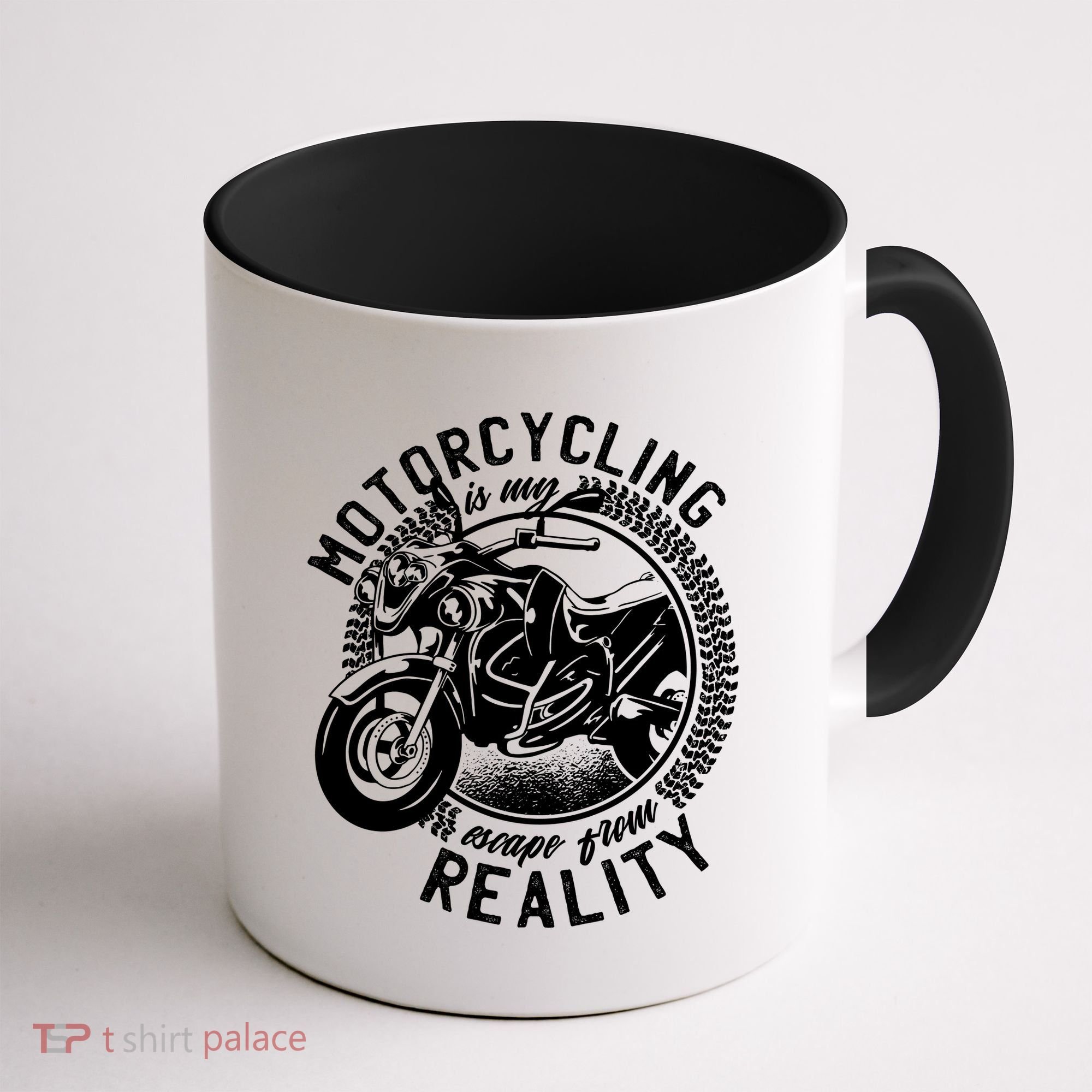 Motorcycling Is Escape From Reality Coffee Mug