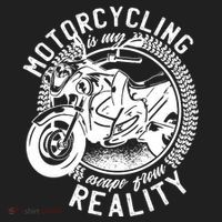 Motorcycling Is Escape From Reality Beanie thumb 2