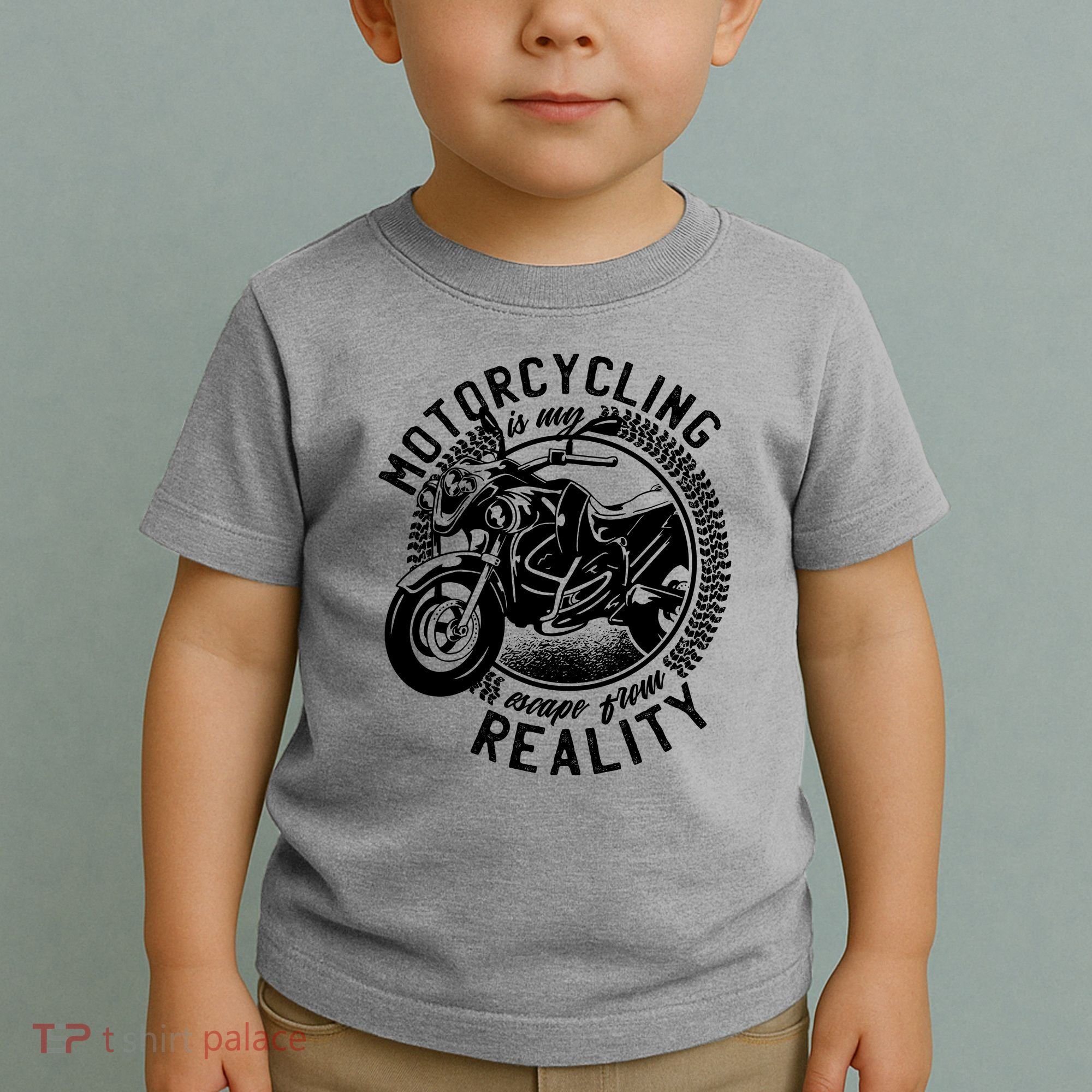 Motorcycling Is Escape From Reality Toddler T-Shirt