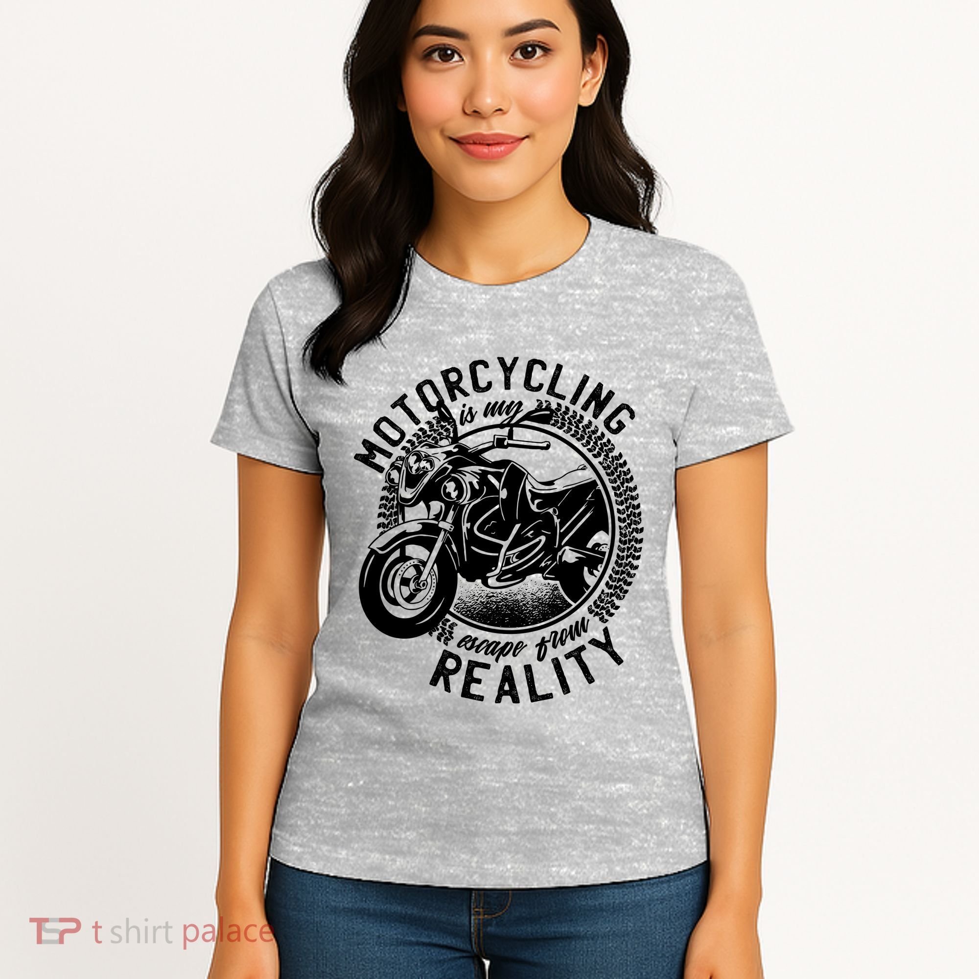 Motorcycling Is Escape From Reality Women's T-Shirt