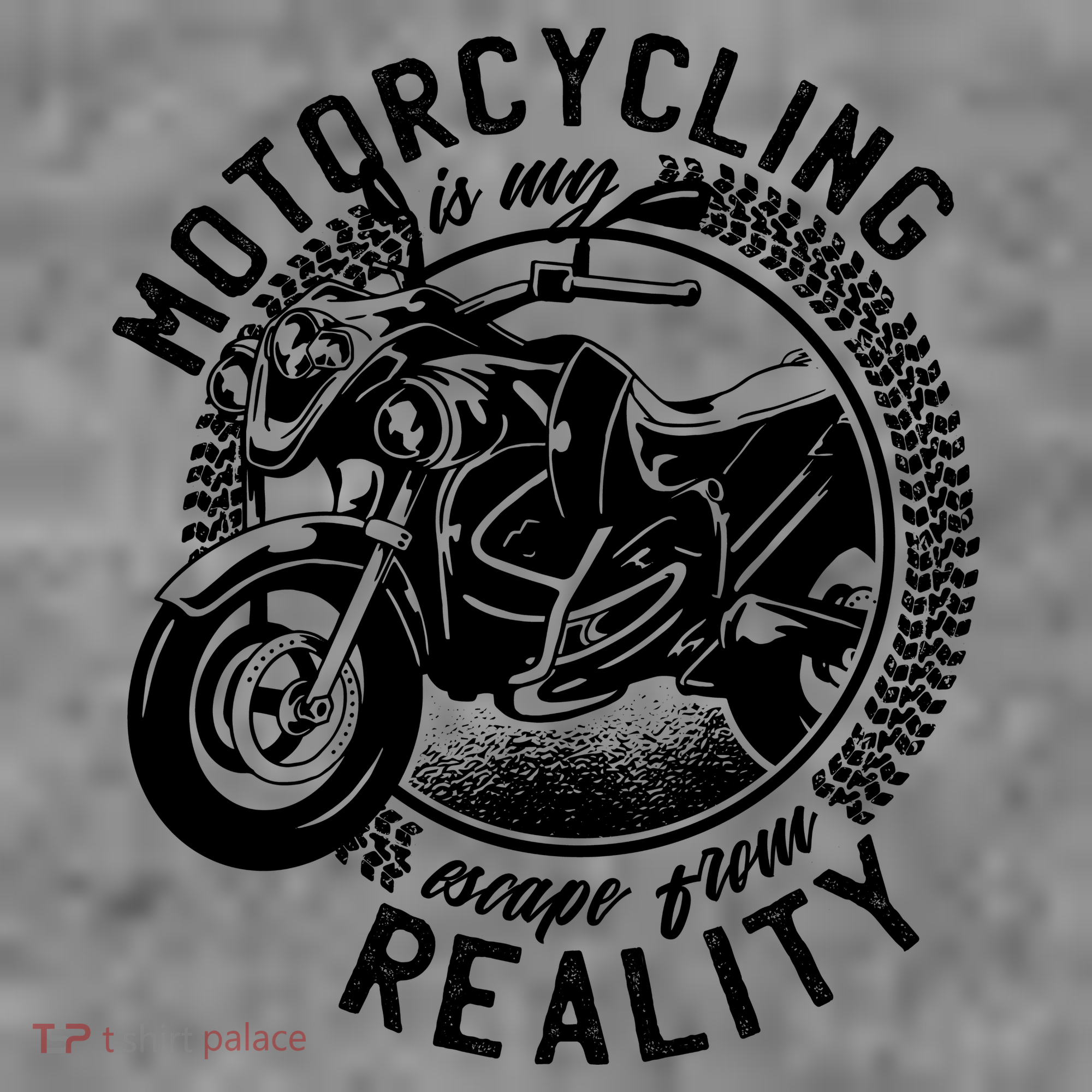 Motorcycling Is Escape From Reality Kids T-Shirt