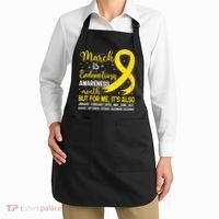 March Is Endometriosis Awareness Month Warrior Support Apron thumb 2