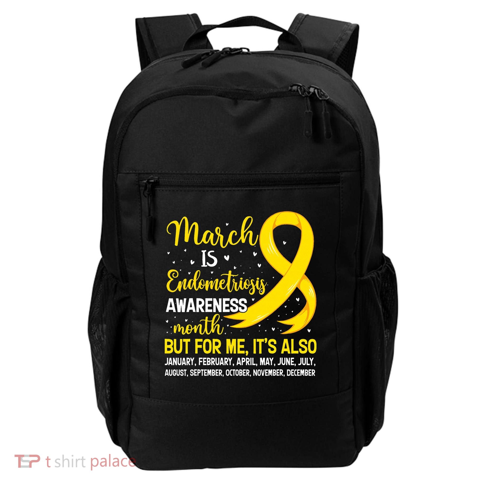 March Is Endometriosis Awareness Month Warrior Support Backpack