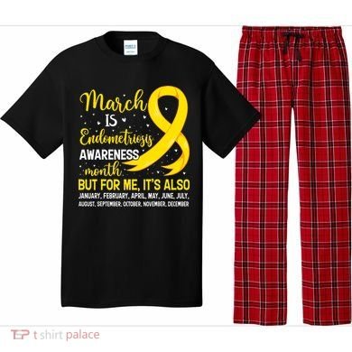 March Is Endometriosis Awareness Month Warrior Support Pajama Set