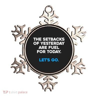 Motivational Inspirational Empowering Quote Fuel For Today Ornament