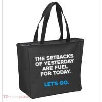Motivational Inspirational Empowering Quote Fuel For Today Tote Bag thumb 2
