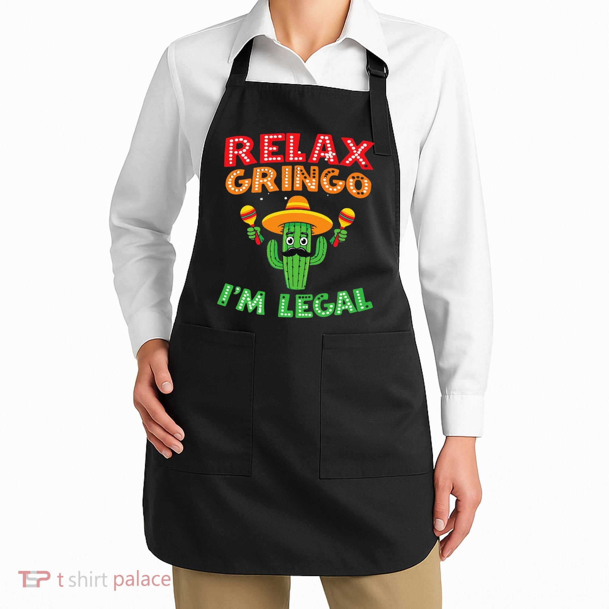 Mexican Immigrant Funny Mexican Women Apron