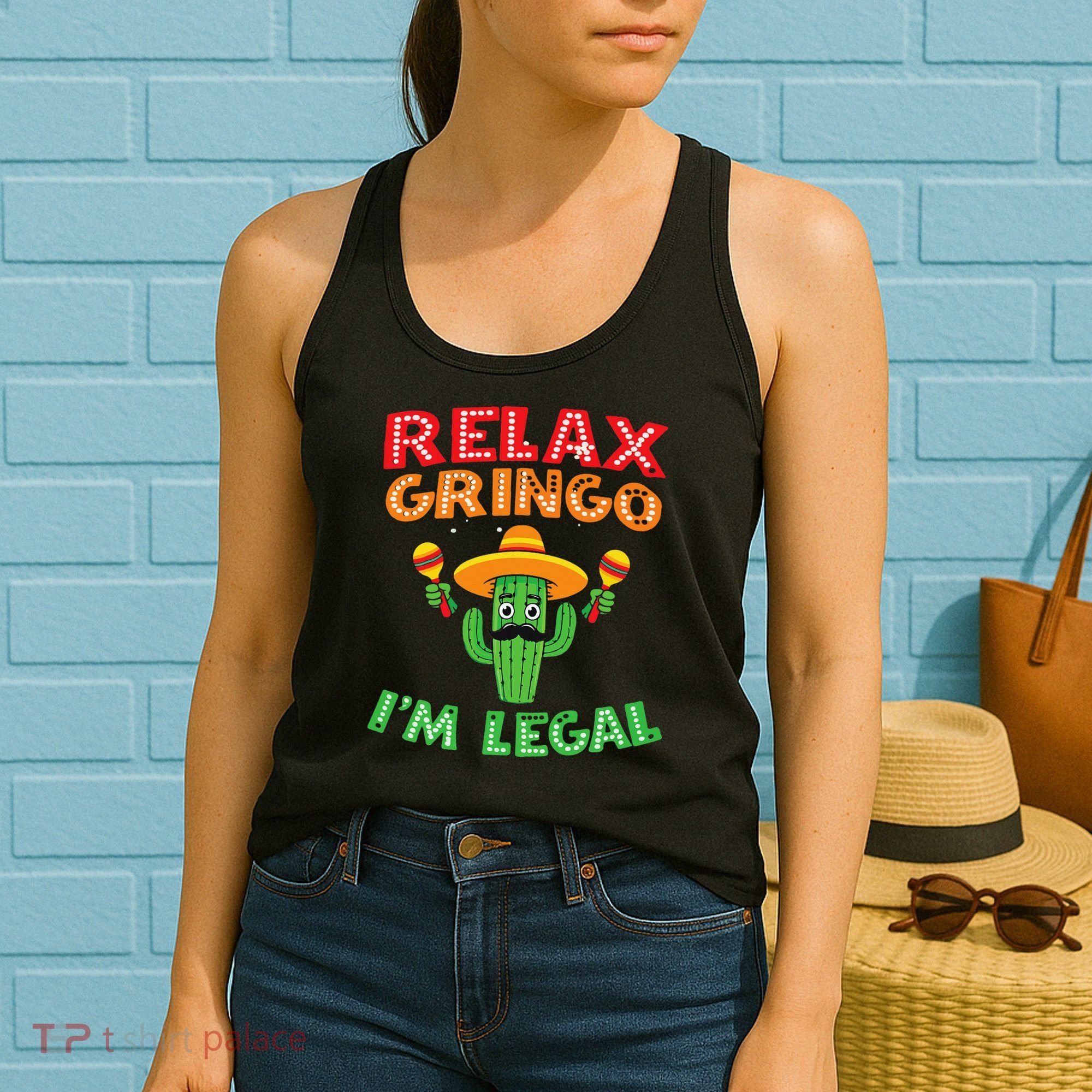 Mexican Immigrant Funny Mexican Women Women's Tank Top