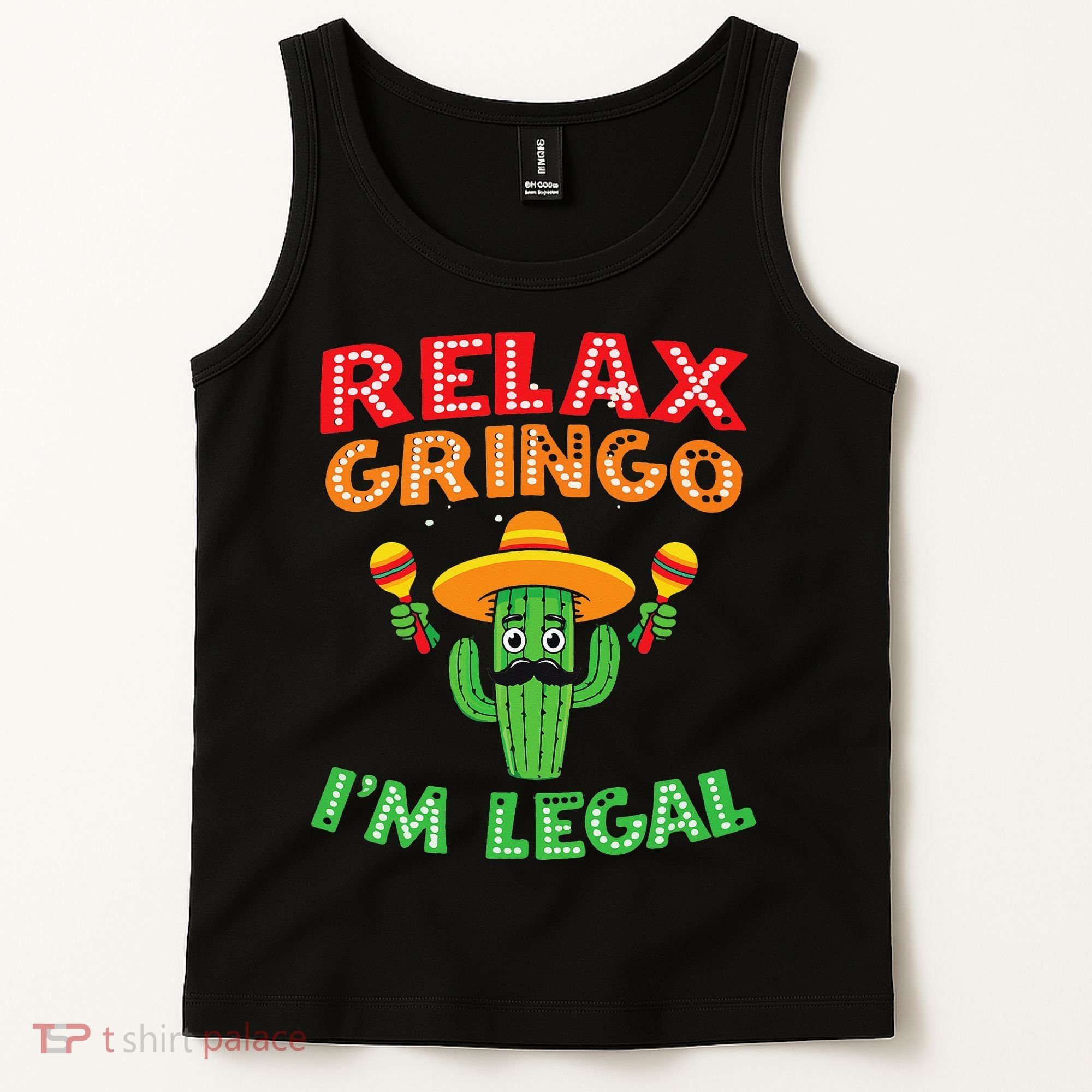 Mexican Immigrant Funny Mexican Women Tank Top