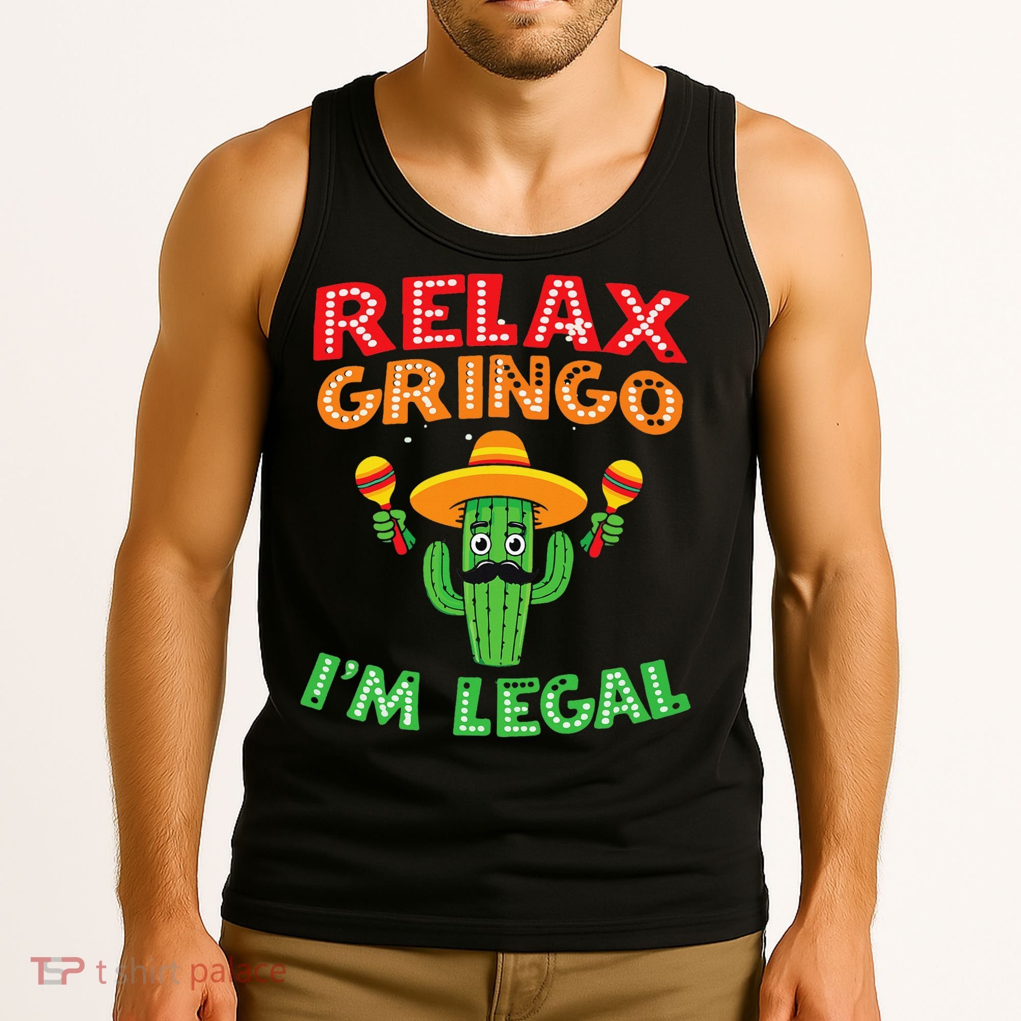 Mexican Immigrant Funny Mexican Women Tank Top