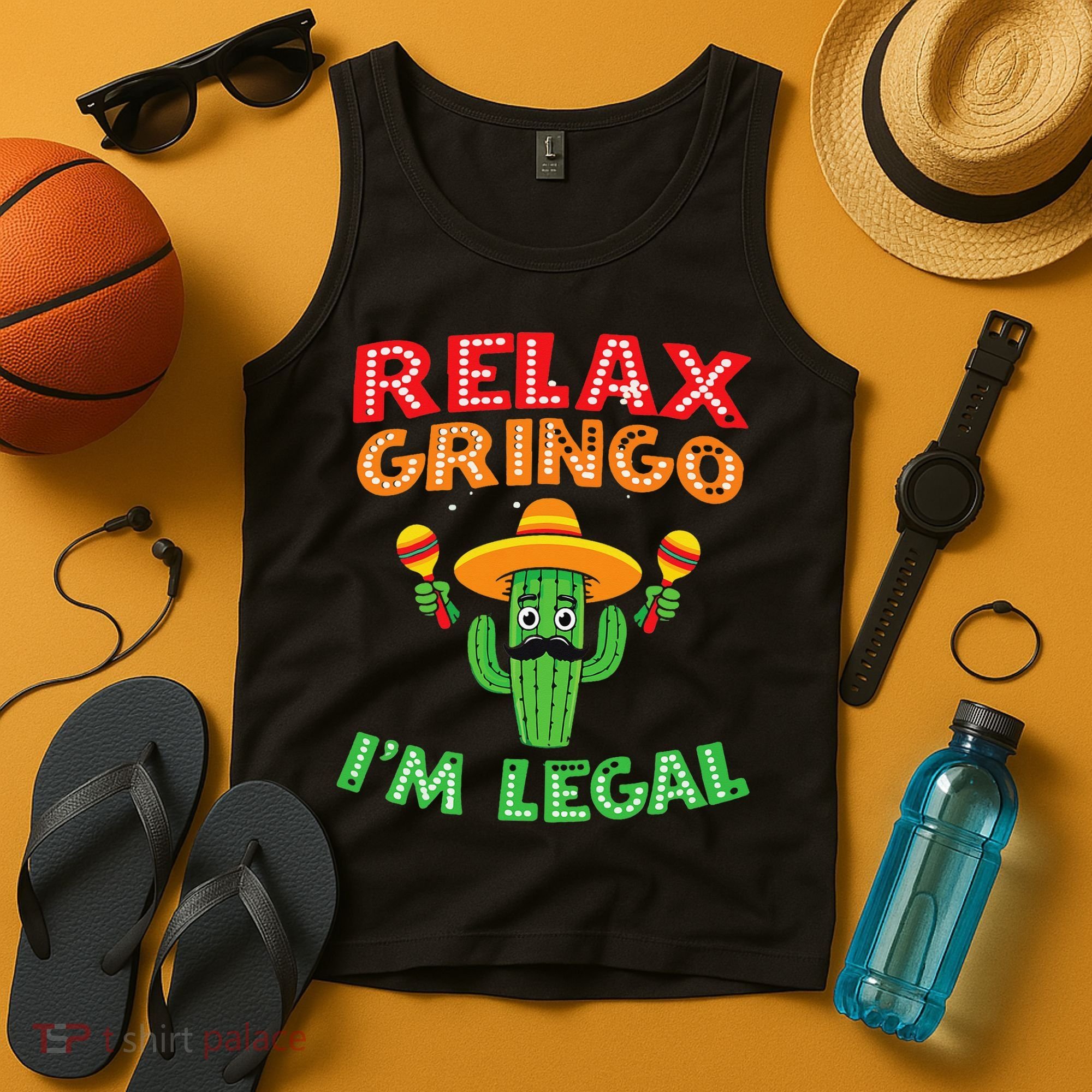Mexican Immigrant Funny Mexican Women Tank Top