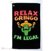 Mexican Immigrant Funny Mexican Women Golf Towel thumb 0