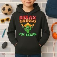 Mexican Immigrant Funny Mexican Women Kids Hoodie thumb 2
