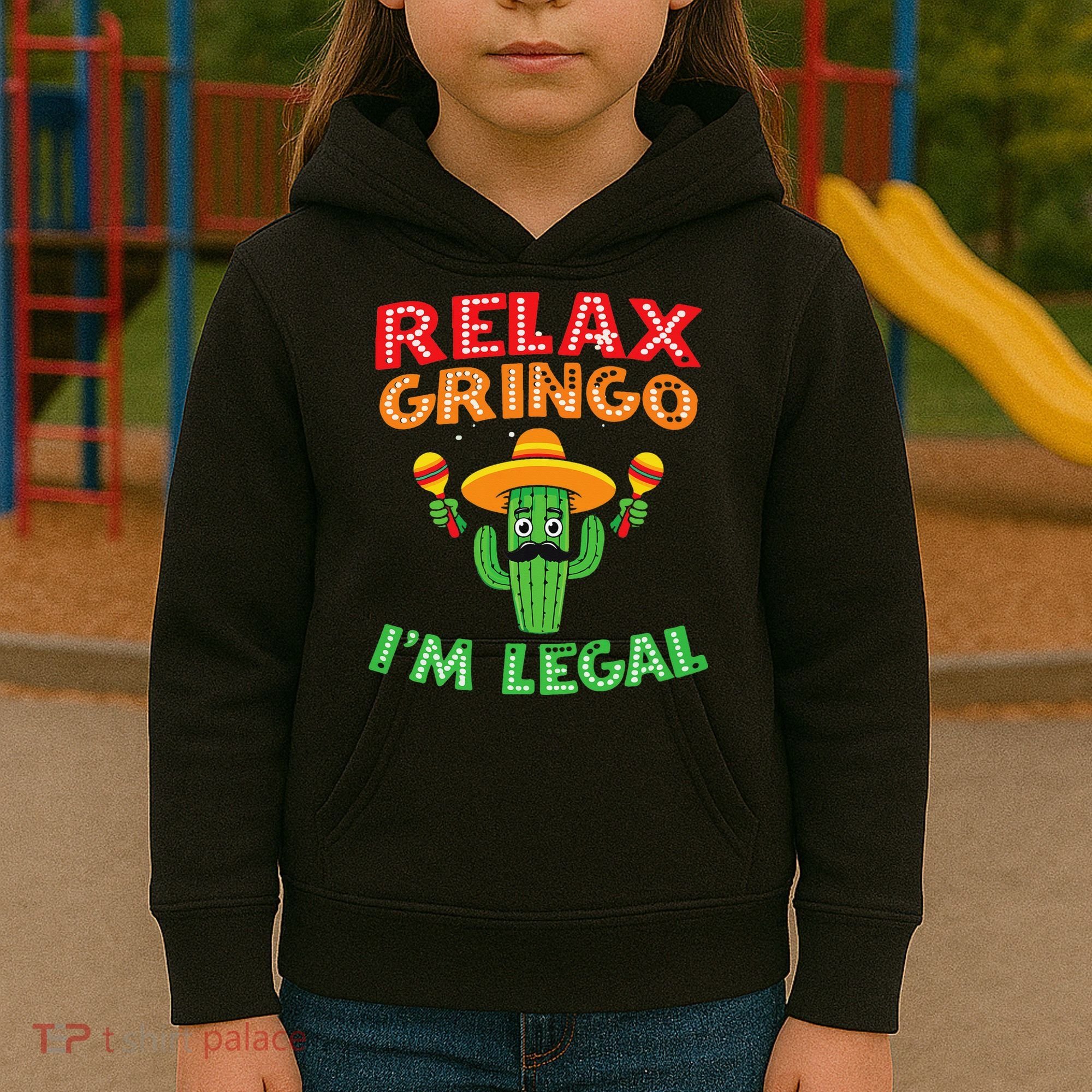 Mexican Immigrant Funny Mexican Women Kids Hoodie