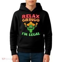 Mexican Immigrant Funny Mexican Women Kids Hoodie thumb 4