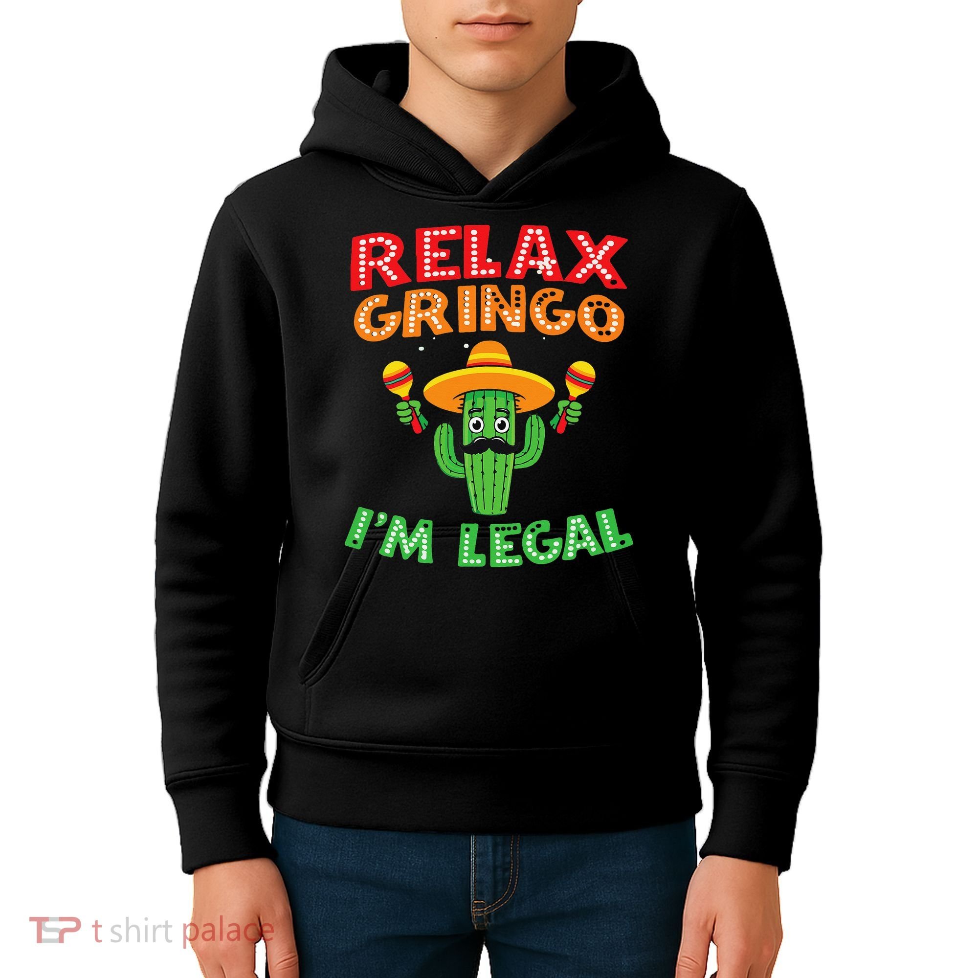 Mexican Immigrant Funny Mexican Women Kids Hoodie