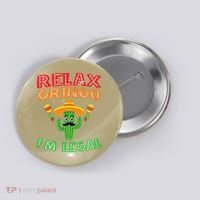 Mexican Immigrant Funny Mexican Women Button thumb 0