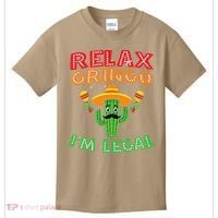 Mexican Immigrant Funny Mexican Women Kids T-Shirt thumb 0