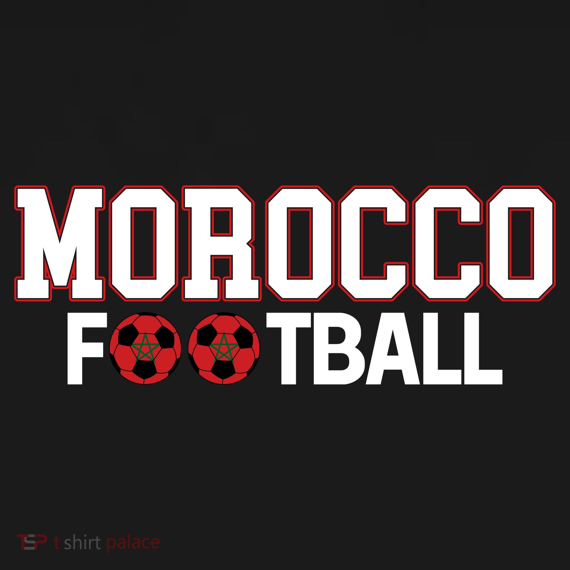 Morocco International Futbol Team Soccer Coaster