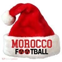 Morocco International Futbol Team Soccer Santa Hat thumb 0