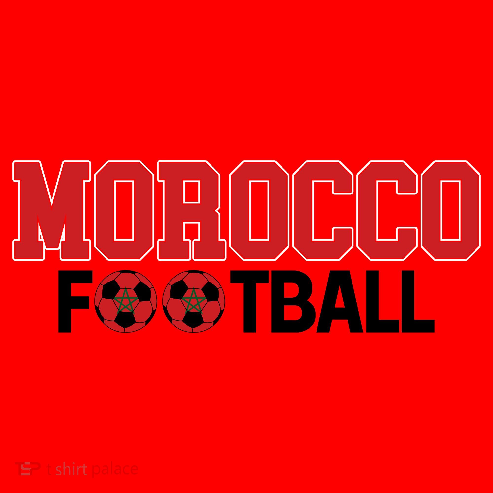 Morocco International Futbol Team Soccer Santa Hat
